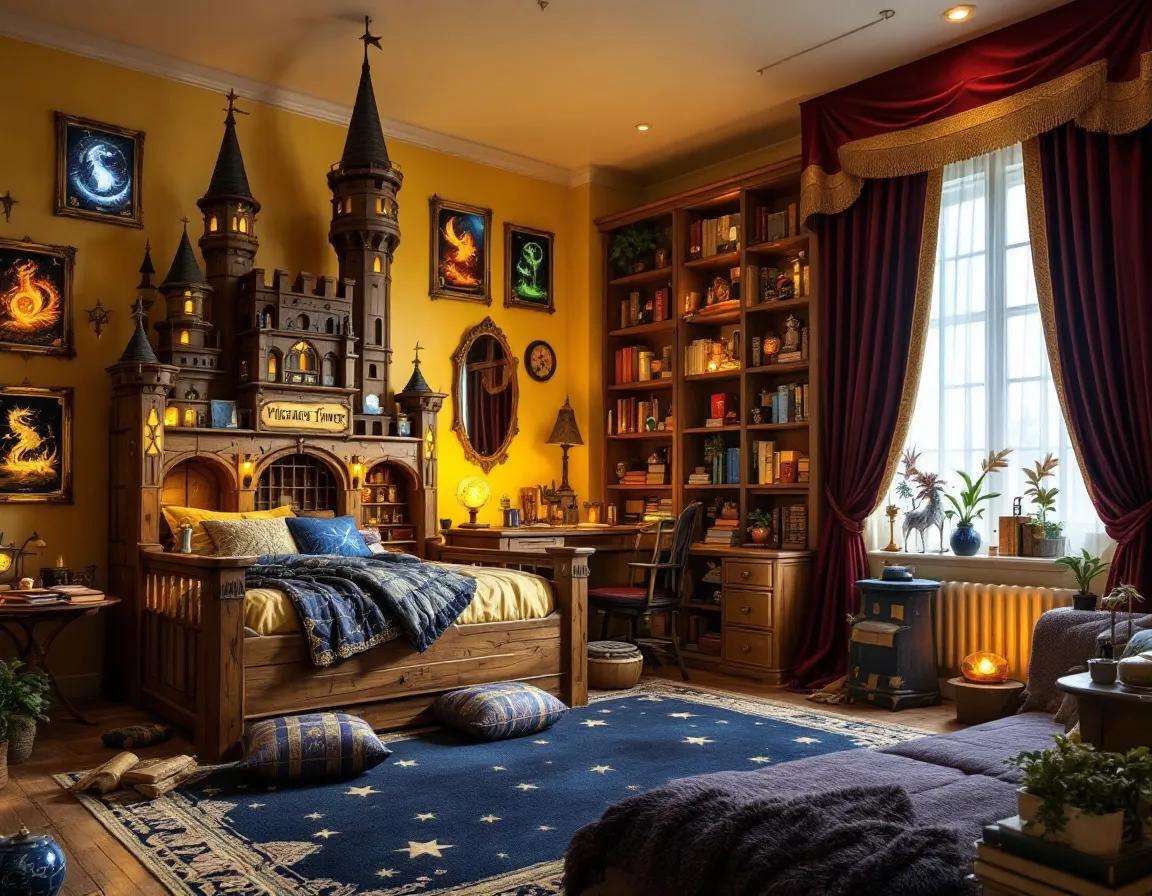 Enchanted Castle Bedroom Retreat Inspiration | Muse by Wayfair, image size:1152x896