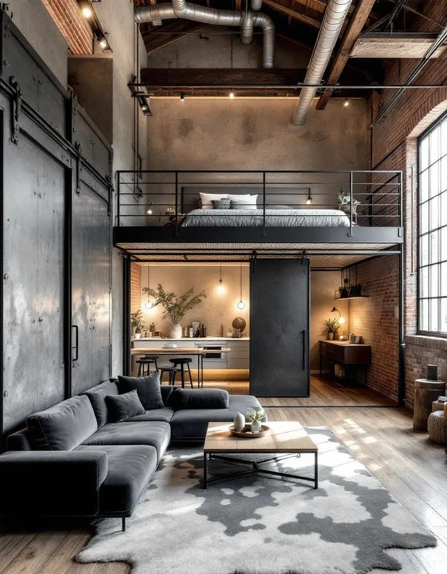 Industrial Loft Living Inspiration | Muse by Wayfair