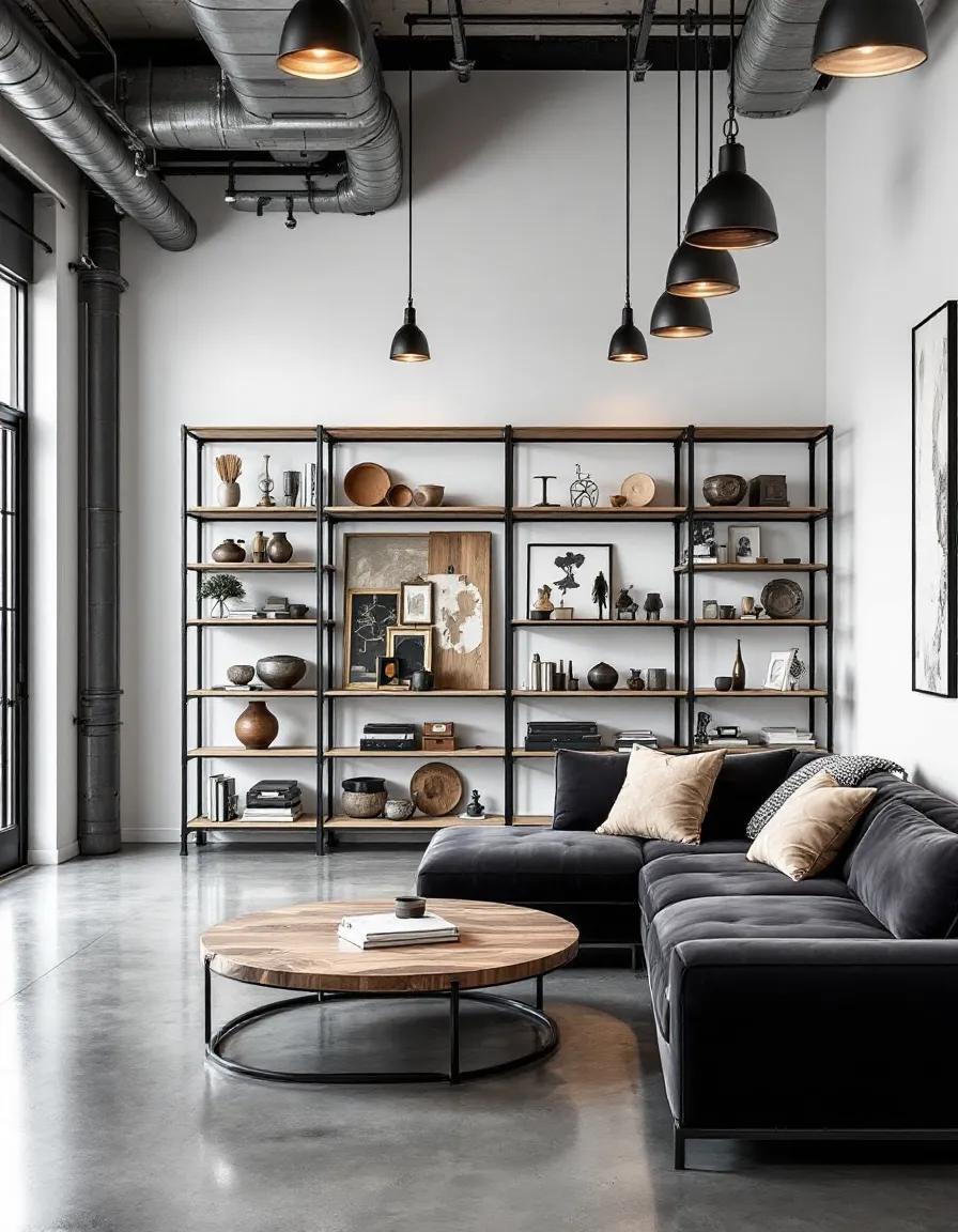 Industrial Chic Living Room Inspiration | Muse by Wayfair