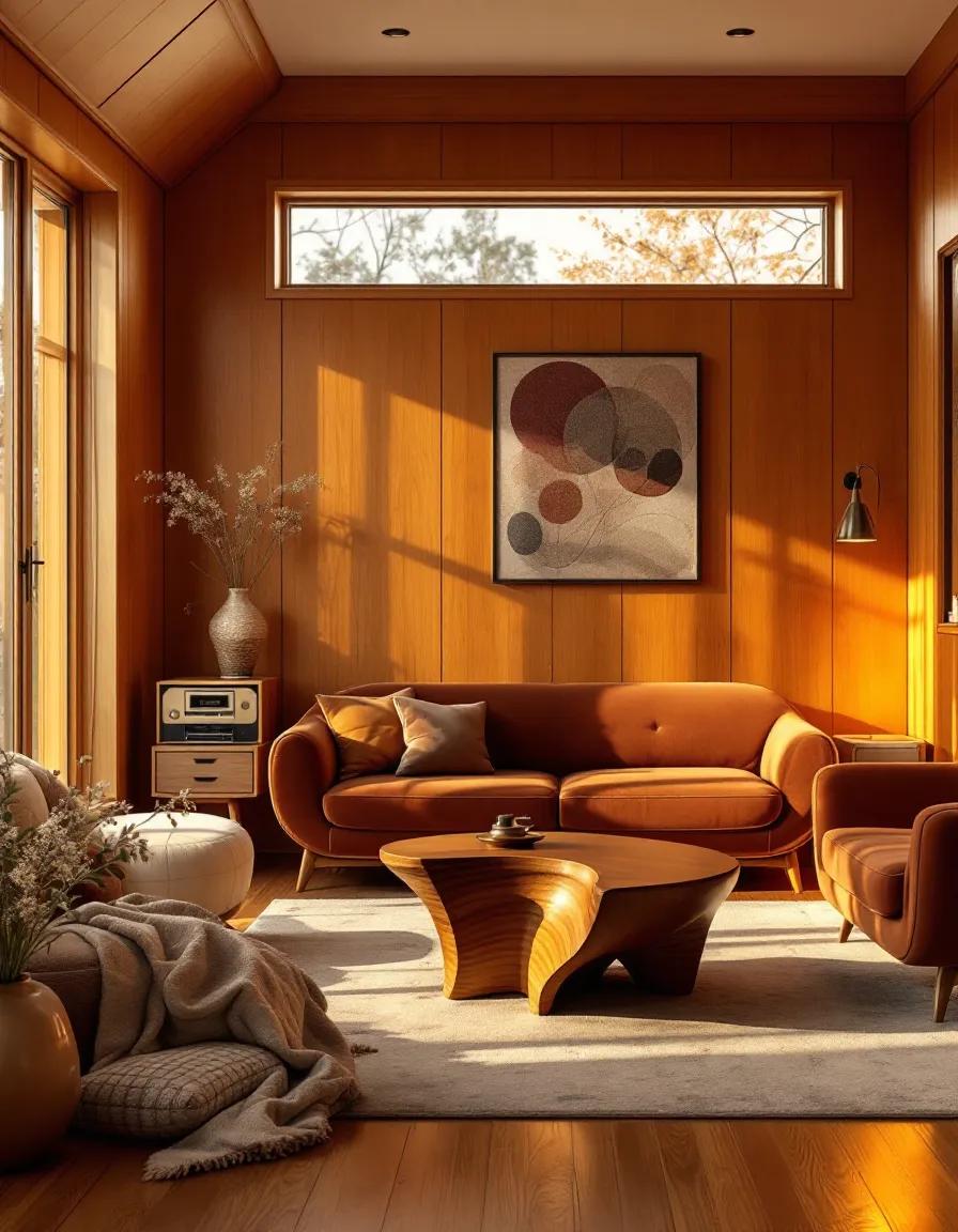 Mid-Century Sunset Living Inspiration | Muse by Wayfair