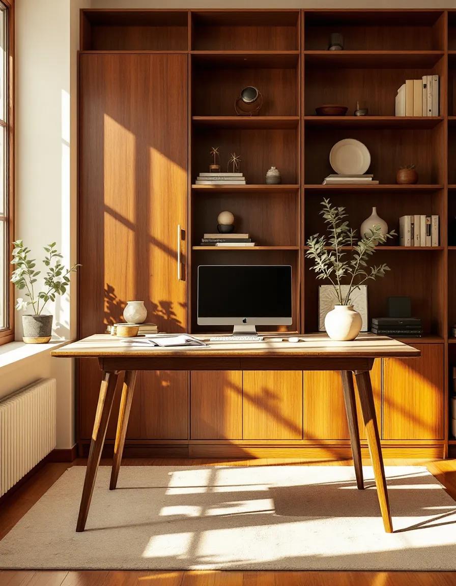 Mid-Century Modern Home Office Inspiration | Muse by Wayfair